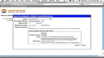 Crestron Capture HD with Wowza Overview