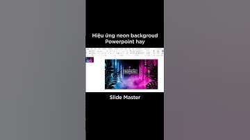 Hiệu ứng NEON đẹp trong Powerpoint #shorts