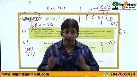 NIMCET New Batch & preparation plan