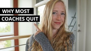 Why Most Health Coaches Quit