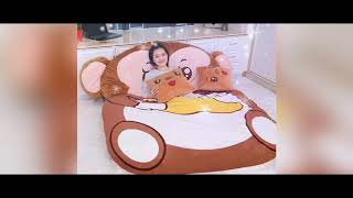 Cartoon character toy beds....