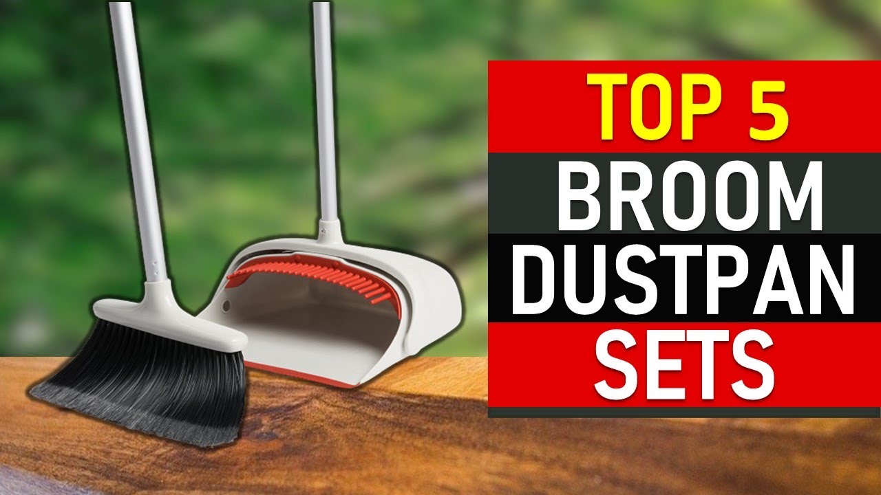 Top 5 Best Broom Dustpan Sets Reviews 2021