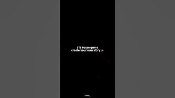 BTS Pause Game | Create your own story! #kpop #btsedit #jungkook #taehyung #rm #jin #suga #jimin