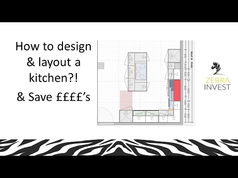 How to layout & design a kitchen - Using DIY Kitchens Online Planner. Part 2