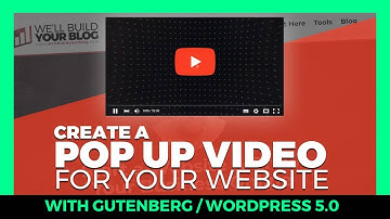 How to add a Pop Up Video to Your Blog Post (using Gutenberg / WordPress 5.0+)