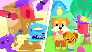 PERMAINAN LUCU ANAK KECIL - CUTE & TINY GRANDPARENTS - FARM, BUILD, & COOK screenshot 2