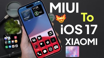 Best iOS 17 Themes for MIUI 14 | Best iOS themes with Dynamic Island, AOD, Standby & More