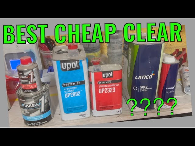 Car Clear Coat: difference between clearcoat and car paint 