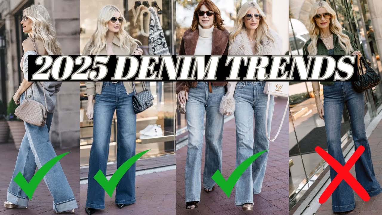 Hottest Denim Trends of 2025 & How to Style Them Over 40 | Fashion Over ...