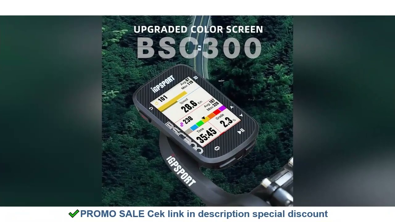 IGPSPORT BSC300 Bicycle Computer GPS Global Offline Map Cycling Odometer BSC 300 Support Electronic