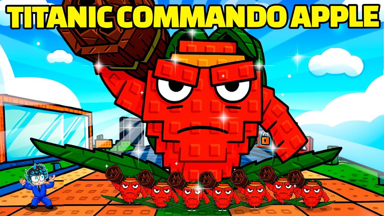 This TITANIC COMMANDO APPLE Almost Broke The Game; Plants vs Brainrots ...