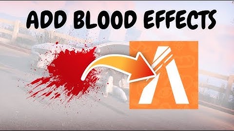 How to add blood fx to Fivem - Full tutorial