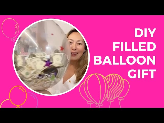 How to use Bloonsy Balloon Stuffing Machine? - Clear bobo balloons with the  expander tool 