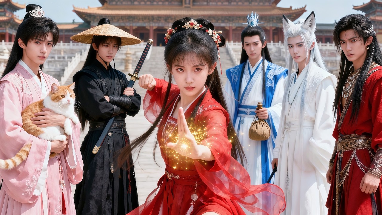 Gadis tampak lemah ternyata master kungfu! 6 pangeran cinta mati padanya & bantu jadi ratu!