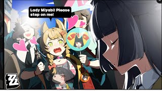 Lady Miyabi! | Please Step on me! | Zenless Zone Zero Cutscene
