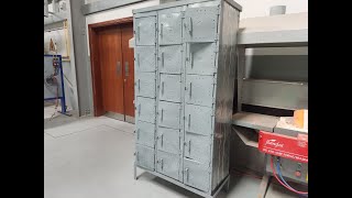 How to make a steel locker cupboard for students