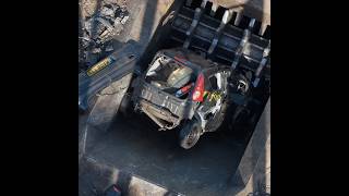 Peugeot 107 Gets Crushed Mot Valid Till February 2026