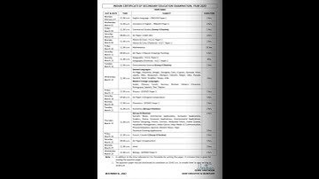 CISCE Announces ICSE Class 10, ISC Class 12 Board Exams 2023 Dates |