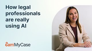 How legal professionals are really using AI