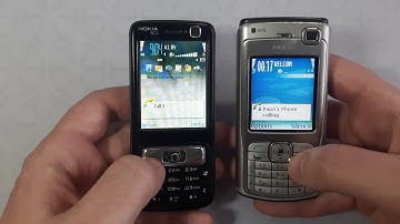Legendary Smartphones Nokia N70 and Nokia N73