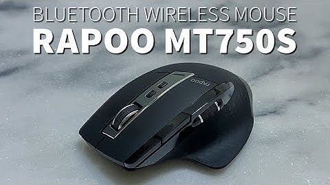 Budget Wireless Mouse UNDER $30 - Rapoo MT750S