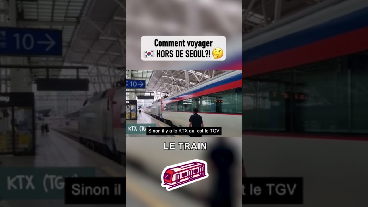 Les différents moyens pour sortir de #Seoul #coreedusud #voyagecoree #conseilvoyage #voyager