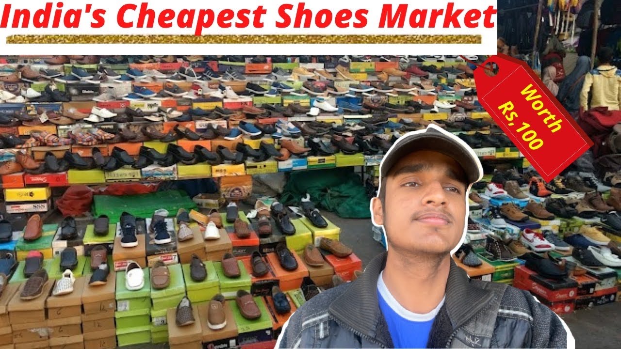 LAL DARWAJA THE CHEAPEST SHOES 👟 MARKET || Rajput Amit Vlogs|| - YouTube