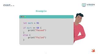 CH3-4-Selection Statements: If Statements | تطوير التطبيقات | لغة سوفت | Swift Programming screenshot 3