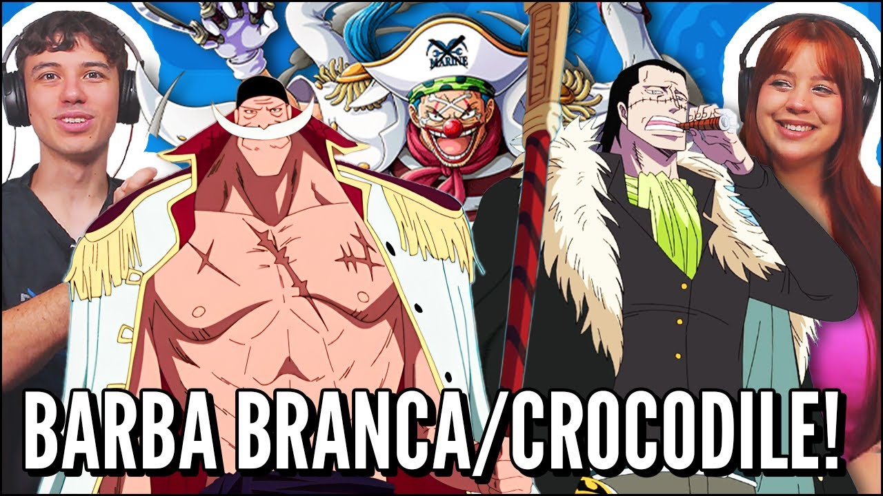 ENYGMA E NOVATROOP MANDARAM MUITO COM ONE PIECE  - CROCODILE, BARBA BRANCA E BUGGY