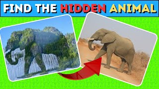 Can you find all the hidden animals? 🦁🦌 | Optical Illusion 👁️ by Quiz Junction 385 views 2 months ago 3 minutes, 46 seconds