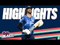 David Wiese Scores Crucial 50 | Leicestershire v Yorkshire - Highlights | Vitality Blast 2023