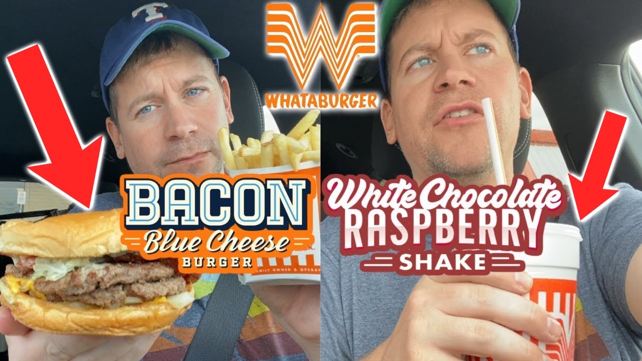 Whataburger Launches New Bacon Blue Cheese Burger - Chew Boom