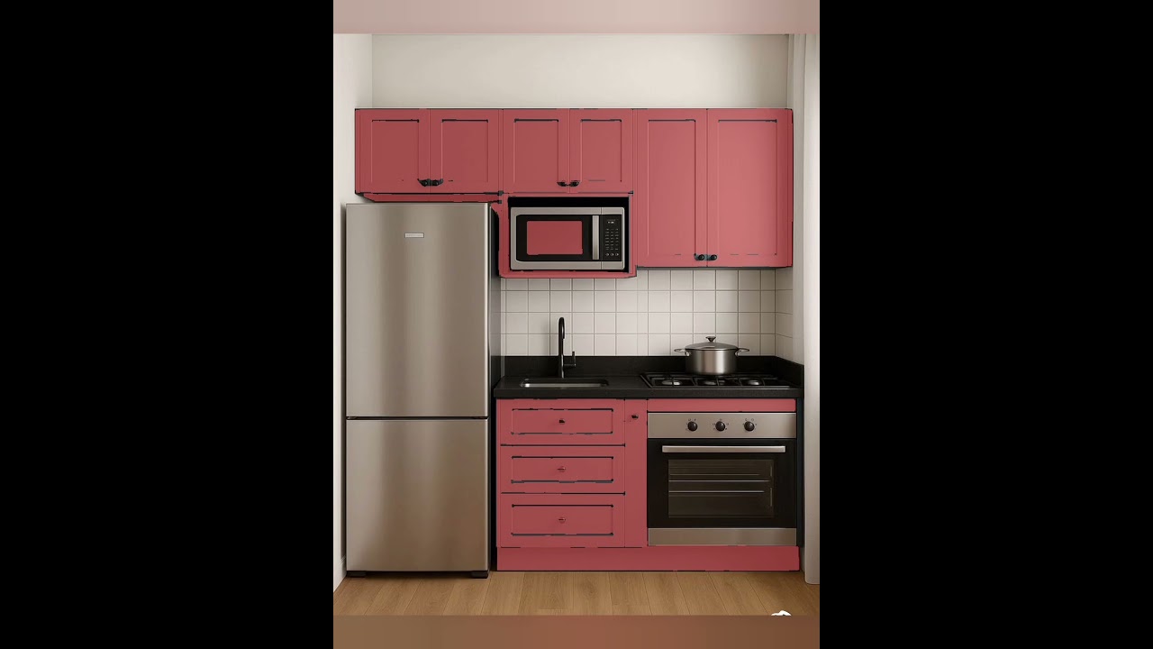 Цвет краски для кухонных дверей/сочетание цветов модульных кухонных шкафов 2025