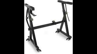 PLIXIO PIANO KEYBOARD STAND w/Wheels - Z Style review.