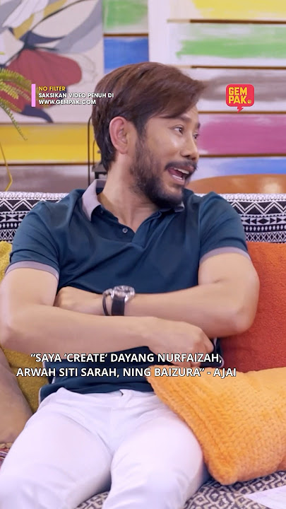 Ajai Cipta Ramai Penyanyi Lagenda | No Filter