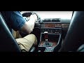 BMW E32 740i 6 speed manual launch and sound test