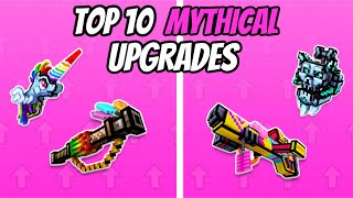 Top 10 Weapons To Upgrade To Mythical Pixel Gun 3D April 2023