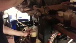 Penny pouring cask ale