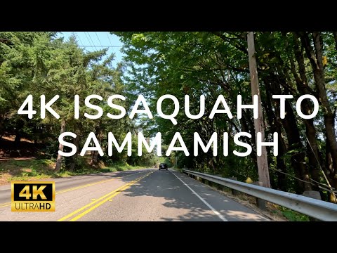 4K Drive From Issaquah to Sammamish | Washington, USA
