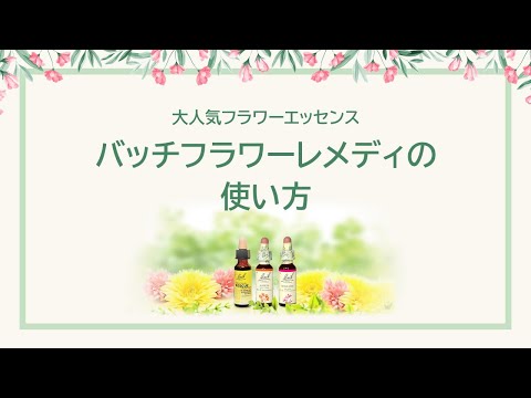 バッチフラワーレメディ｜フラワーレメディ【公式】