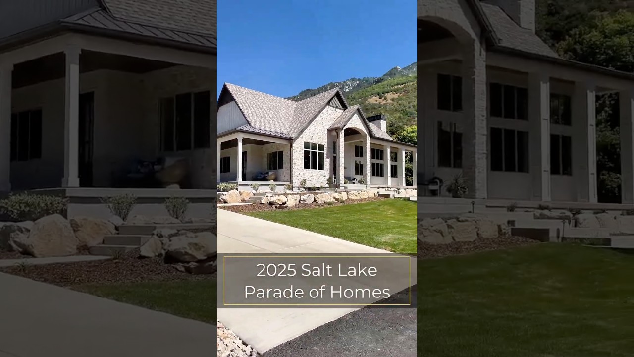Salt Lake Parade of Homes 2025 Luxury Home Tour 