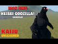 MAX DAMAGE Heisei Godzilla🔥(Gameplay) Kaiju Unleashed Roblox