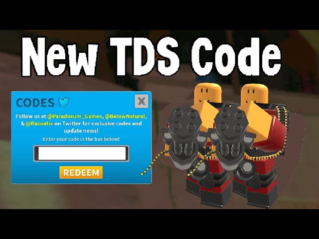 ALL NEW *FREE SKINS* UPDATE CODES in TOWER DEFENSE SIMULATOR CODES