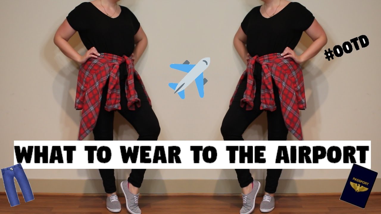 What to Wear to the Airport // Airport OOTD // jennryall YouTube