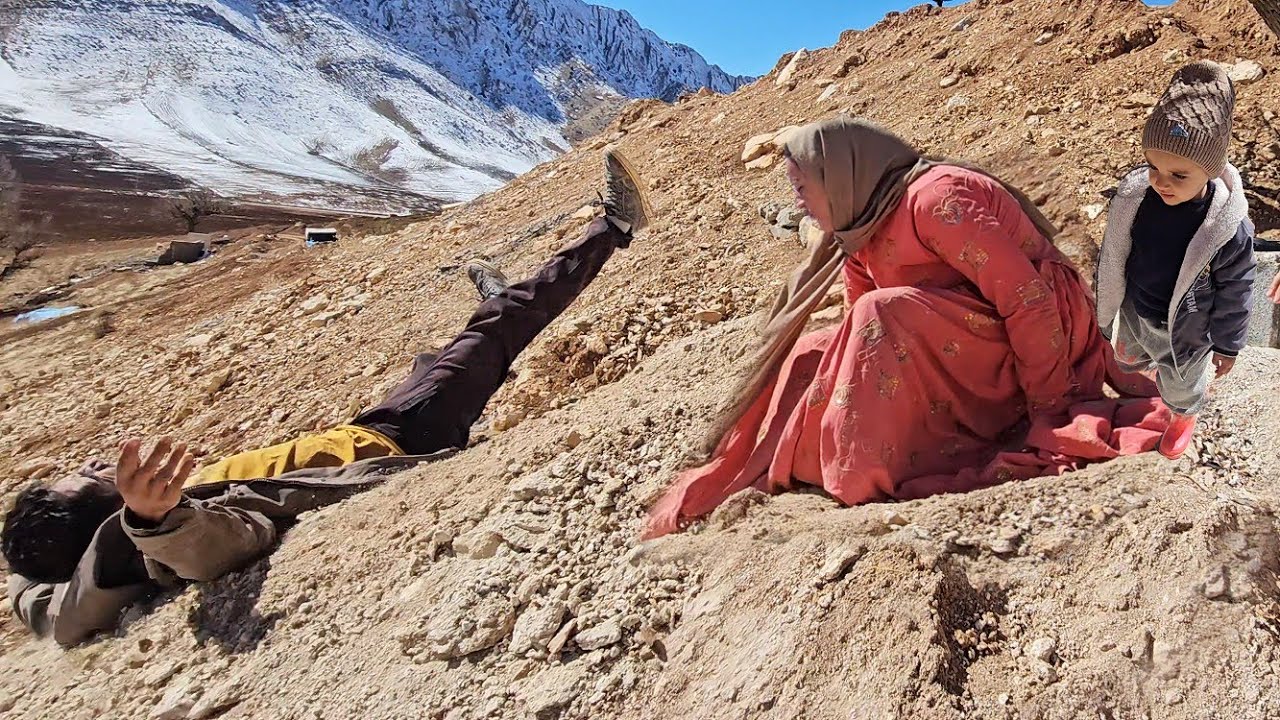 Underground Sanctuary: A Nomadic Family's Ingenious Escape from Military Destruction