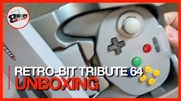 Retro-Bit Tribute 64 Wireless Controller for Nintendo 64 - Amazon UK Unboxing