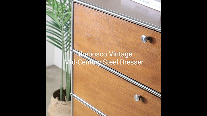 Vintage Mid-Century Steel Dresser USM Haller 5단 서랍장 #USMHaller #유에스엠할러 #수납장 #디자인가구 #모듈가구 #인테리어가구