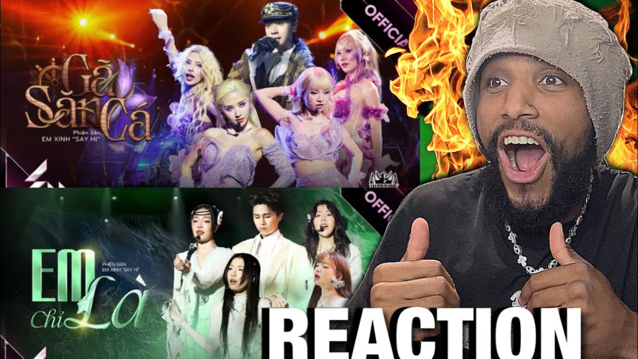 GÃ SĂN CÁ - MAIQUINN, Saabirose, Lâm Bảo Ngọc, Quỳnh  /EM CHỈ LÀ - Bích Phương, Muộii(REACTION)