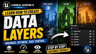 Learning How to use Data Layers in Unreal Engine 5 for horror games