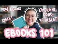 all about e-books & e-readers || pros & cons, kindle vs kobo, what to know before buying a device